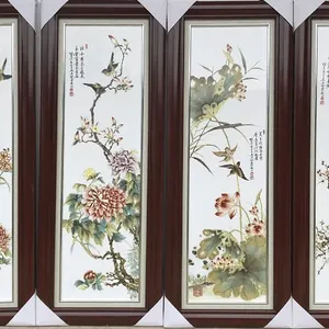 Ceramic Bracelet Porcelain Painting Porcelain Plate Ornaments thumbnail-2