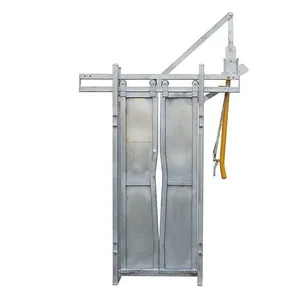 Heavy Duty Galvanized Cattle Squeeze Chute Livestock Cow Crush With Scales Factories' Farm Equipment Fencing Trellis & Gates thumbnail-1