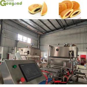 Hot Sale Sandwich Pancake Making Machine/ Dorayaki Automatic Pancake Machine/ Sandwich Pancake Line thumbnail-3