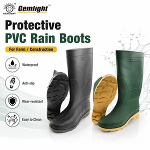 OEM Farm Rain Boots for Daily Outdoor Labor for Agricultural Dealers Bulk Container Supply for Rainy Muddy and Outdoor Work thumbnail-5