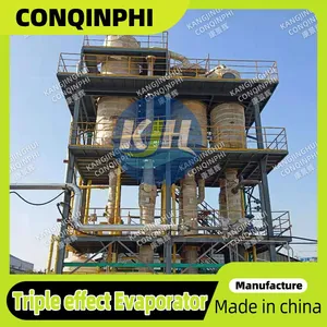 SS316L Multi-effect Evaporation Crystallization Equipment With PLC Automatic Control, 500-5000 L/h Capacity for Industrial Use thumbnail-4