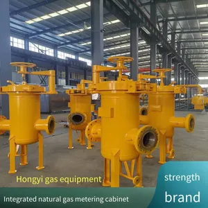 Hongyi Gas Pressure Regulating Cabinet, Pressure Regulating Box, Natural Gas Pressure Regulating and Metering Skid, Compliant With National Standards and Comes With Inspection Report thumbnail-1