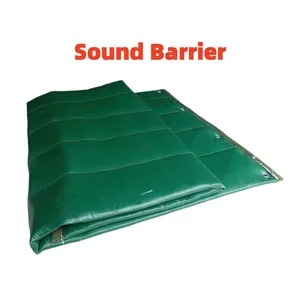 Outdoor Sound Barrier Wall, Noise Insulation Fence for Equipment & Machinery Noise Control thumbnail-1