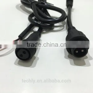 High Quality LED Strip Water Reslstant Wire 0.5mm 2 Pin Waterproof Cable Lead thumbnail-2