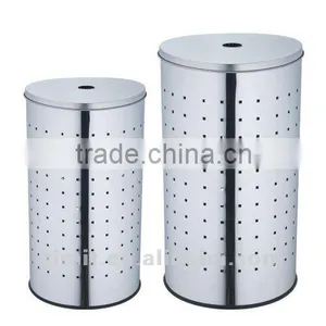 Superior Quality Stainless Steel Round Shape Laundry Set thumbnail-1