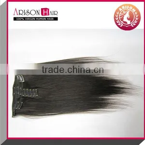 Unprocessed Top Quality Clip on Hair Extensions thumbnail-1