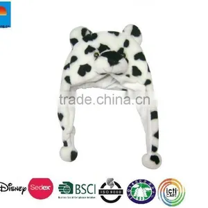 Plush Animal Head Hat/ Plush Animal Winter Hat/winter Warm Plush Hat thumbnail-1