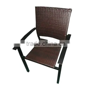 4PCS/SET Coffee Shop Tables And Chairs Wicker Vintage Outdoor Rattan Dining Table And Chair Quality Choice thumbnail-3
