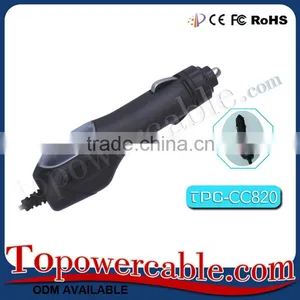 For Smart Phone Cell Car Charger Built In Cable For Samsung For Iphone thumbnail-1