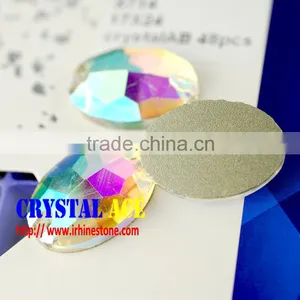 Different Shapes of Wedding Clothes Sew-on Crystal Stones thumbnail-4