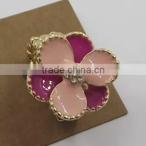 New Design Gold Flower Finger Ring thumbnail-1