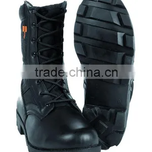 Kids Army Black Boots - Kids Army Boots thumbnail-1