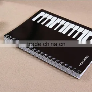 the Notes Piano Keyboard 32k Notebook Notepad Diary Music Stationery thumbnail-1