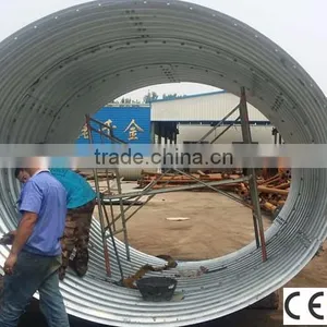 Galvanized Spiral Corrugated Steel Culvert thumbnail-1
