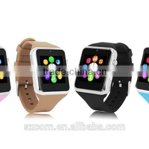 2016 Cheap Smart Watch Bluetooth Android Wrist Watch Phone GSM 2G 1.54'' Capacitance Touch Screen 1.3M Camera thumbnail-1