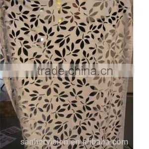 100% Polyester Fancy Laser Cut Curtains For Doors thumbnail-1