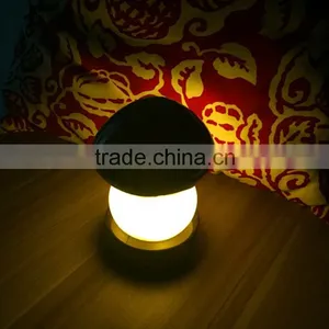 New Promotional Creative Design Mushroom Push Control Indoor Battery Operated Powered Mini LED Bedside Table Lamp thumbnail-2