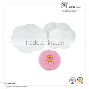 Hot Sell Flower Shape Plastic Paint Color Palette thumbnail-1