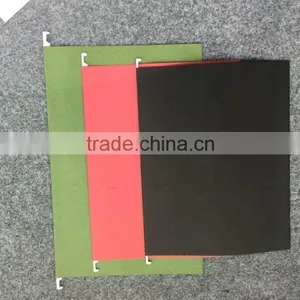 Wholesales High Quality 210gsm A4 FC Colored Paper Suspension Hanging File Folder With Index Tabs thumbnail-1