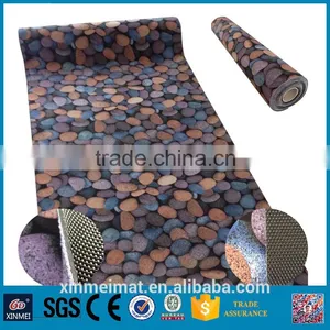 Cobble Stone Resin Flooring Roll China Supplier thumbnail-3