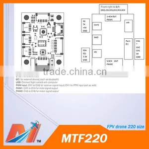 Maytech 220 rc Quadcopter Diy Frame FPV Drone Quadcopter thumbnail-6