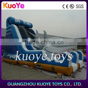 High Quality Big Shark Inflatable Slide With Factory Price for Sale thumbnail-1