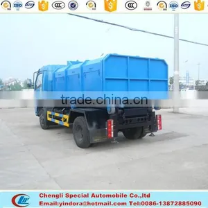 China Factory Hook Loader Garbage Truck thumbnail-3