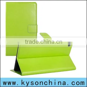 Green Leather Wallet Case for Google Nexus 7 2nd thumbnail-1
