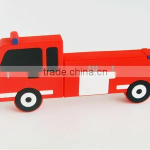 PVC 3D Truck Shape Usb Flash Pen Drive thumbnail-1