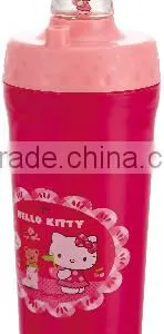 BPA Free Custom Design 3D Printing Plastic Bottle for Kid With Straw thumbnail-1