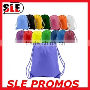 Top Quality Promotional Nylon Drawstring Bag/ Nylon Drawstring Backpack Quality Choice thumbnail-1