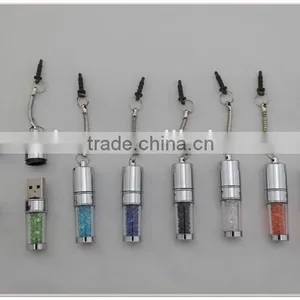 TCR- 0902 USB With Crystals , USB Used as Keychain and Phone Decoration thumbnail-2