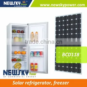 Hot Selling New Product Refrigerator Solar Solar Refrigerator 24 Volt Refrigerator thumbnail-1