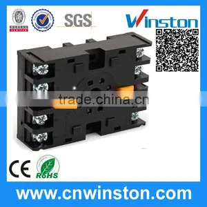 P2CF-08 Miniature Remote Car Ceramic Electric Rail Solid State Relay Socket With CE thumbnail-2