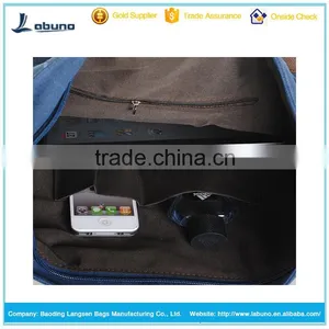 Large Capacity Canvas Bag Canvas Tote Bag Canvas Messenger Bag thumbnail-3