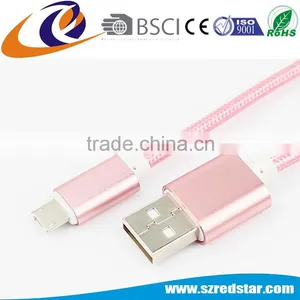 High Quality Fast Charging Double Sided Usb Cable 8pin+5 Pin for Android and Ios Mobile thumbnail-1