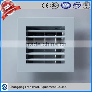 Swirl Air Diffuser With Plenum Box and Damper thumbnail-1