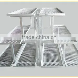 Metal Display Rack, Metal Display Unit for Showing Flowers thumbnail-1