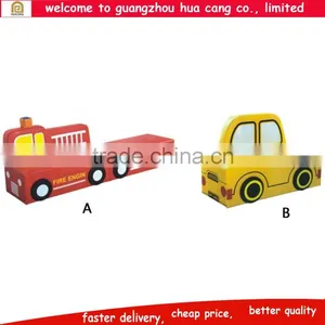 Lovely Car Shape pu Chair Sofa for Children thumbnail-1