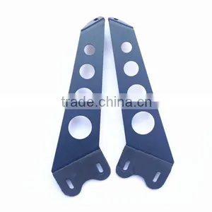 High Quality Steel Led Work Light Led Light Bar Mounting Bracket for Jeep Wrangler Offroad Vehiles thumbnail-2