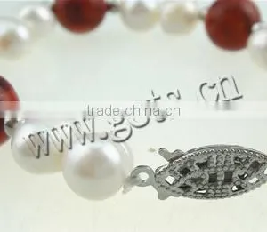 Freshwater Pearl Other Shape Golden Grass Bracelet thumbnail-3