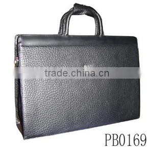China Shop Online Cheap Wholesale Professional Leather Brieefcase Bag Laptop Messenger Bag thumbnail-1