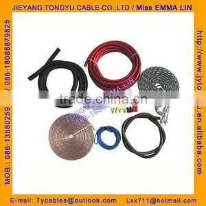 Professional 4 Gauge Car Wiring Kits 4 Gauge Car AMP Wires Car Audio Accessories thumbnail-1