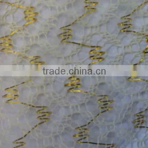 Spun Gold Mesh Fabric Polyester thumbnail-1