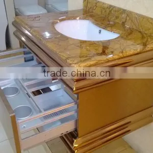 Modern Bathroom Stainless Steel Bathroom Vanity With Legs F-001 thumbnail-4