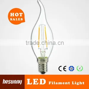 250lm Led Fialment Bulb With Tail Candle Lamp Quality Choice thumbnail-1
