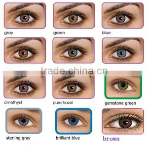 2016 Whloesale Price HOT 12 Fancy Colors Contact Lens Lenses Freshlook thumbnail-1