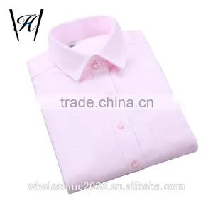 100%cotton Knitwear Short Sleeve Denim Twill Shirts for Men thumbnail-1