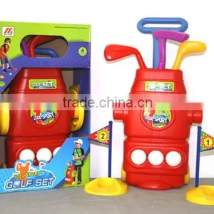 Promotional Plastic Golf Toy Set,Fashion Children Golf Play Game Toy,Outdoor Sport Toy thumbnail-1