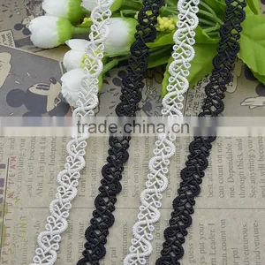 1.2cm Black&white Waxed Cotton Beading Cord thumbnail-4